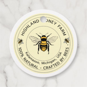 Para Lembrancinhas Sabor de mel   Etiquetas personalizadas de sabor p