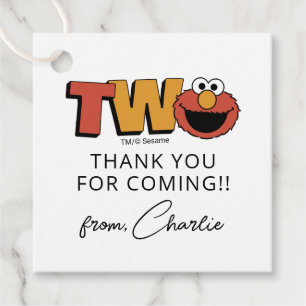 Para Lembrancinhas Sesame Street   Elmo - Etiquetas de Favor de Segun