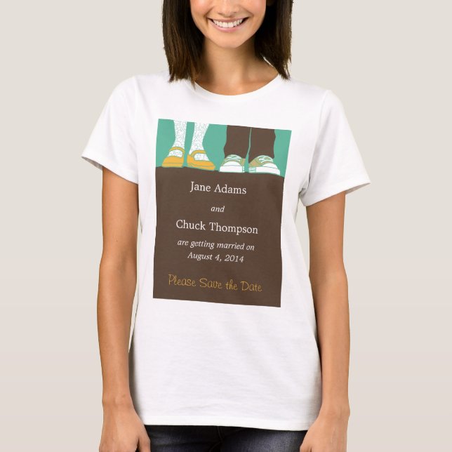 Para Lindsey: Janes e tênis Salvem a Camisa de Dat (Frente)