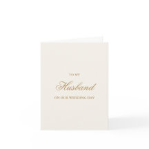Para Meu Marido, Cartões de Dia de Casamento