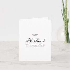 Para Meu Marido, Cartões de Dia de Casamento