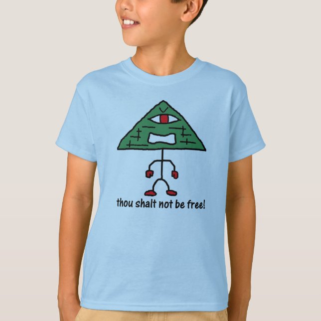 Para não ser t-shirt livres (Frente)