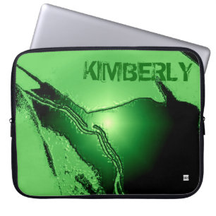 Para Notebook Adicione o látex verde conhecido gravam a Capa do