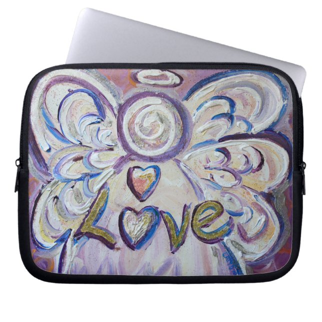 Para Notebook Angel Word Love Computer Capa Bag (Frente)