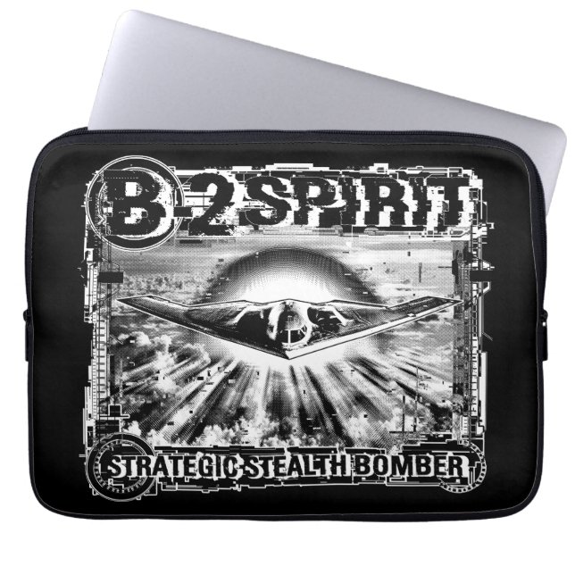 Para Notebook B-2 Spirit Computer Capa Eletrônicos Bag (Frente)