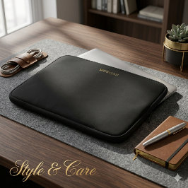 Para Notebook Bolsa Capa de Laptop Personalizada com Nome Impres