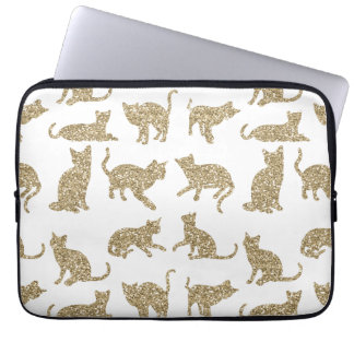 Para Notebook Capa branca do computador portátil dos gatos