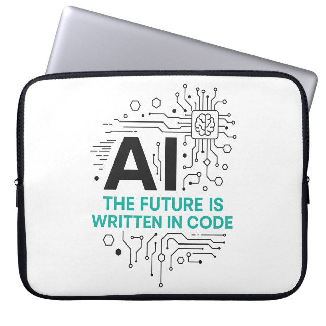 Para Notebook Capa de Código Escrito Futuro | Destino Digital (Frente)