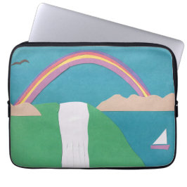 Para Notebook Capa de computador com cena em cascata