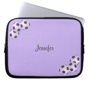 Para Notebook Capa de computador do Laptop de futebol, roxo e br