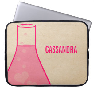 Para Notebook Capa de Eletrônicos de copo, cor-de-rosa