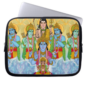 Para Notebook Capa de Laptop Brahma Vishnu Shiva Ram Krishna