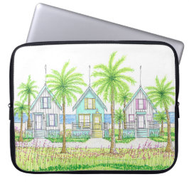 Para Notebook Capa de Laptop Cabana de Praia Tropical