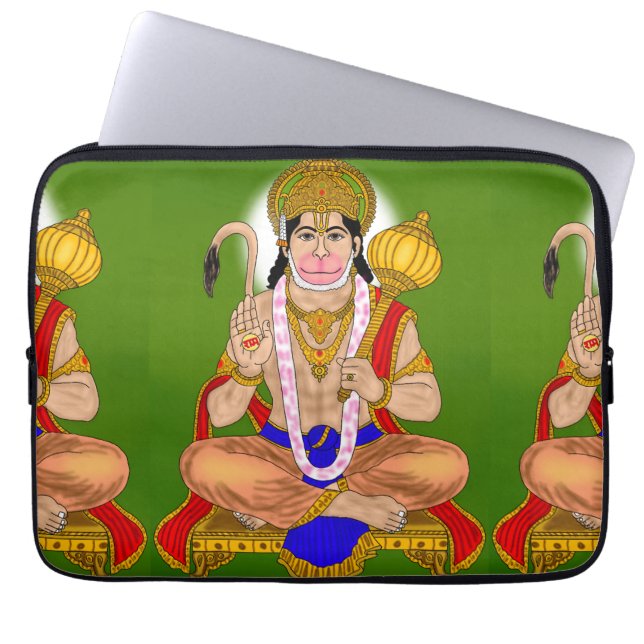 Para Notebook Capa de Laptop do Senhor Hanuman (Frente)