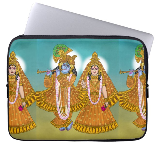 Para Notebook Capa de Laptop Lord Krishna (Frente)