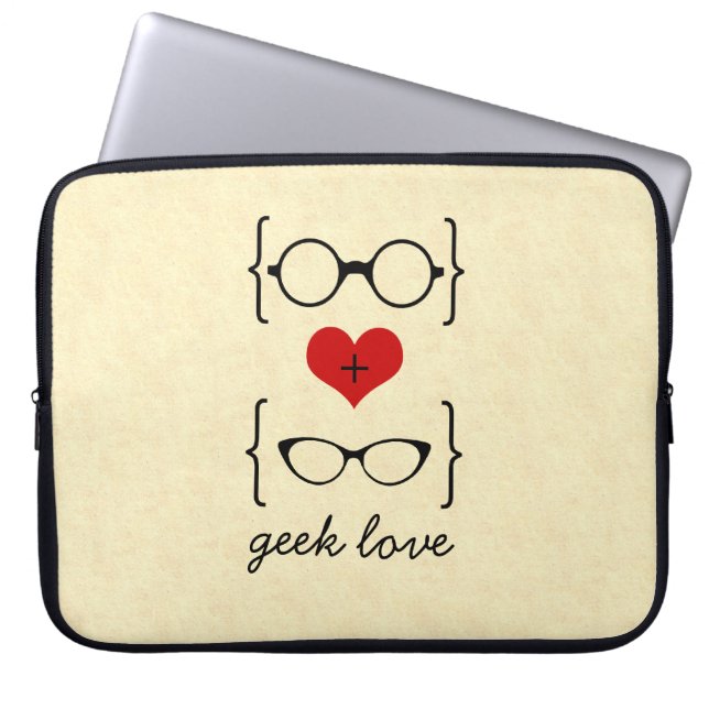 Para Notebook Capa de Óculos Geeky (Frente)