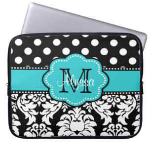 Para Notebook Capa personalizada damasco do computador do ponto