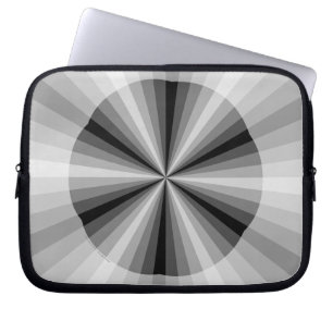 Para Notebook Capa Preta de Laptop Ilusão Óptica