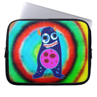 PARA NOTEBOOK CAPA PSICODÉLICA DE NEOPRENE HAPPY MONSTER