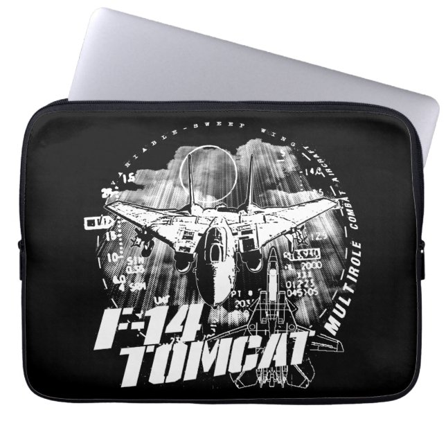 Para Notebook F-14 Tomcat Computer Capa Eletrônicos Bag (Frente)
