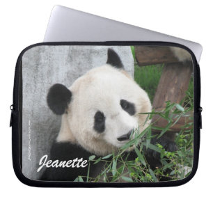 Para Notebook Foto bonito da panda gigante da Capa do computador