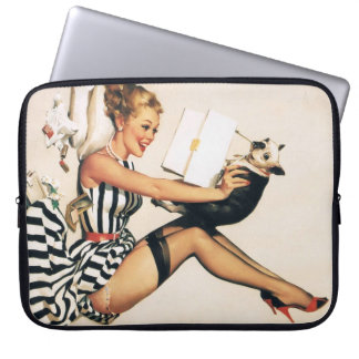 Para Notebook Garota de Capa Apaixonada por Filhotes - Arte Pin-