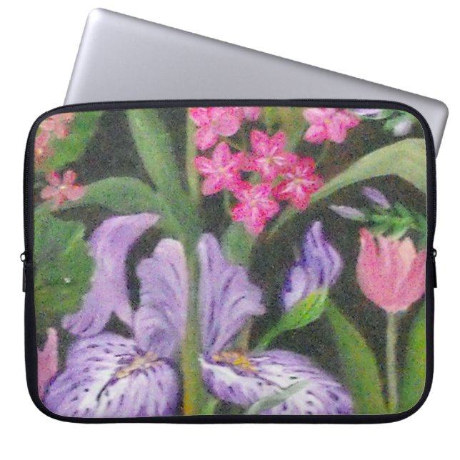 Para Notebook Iris Garden Lap Top Capa (Frente)