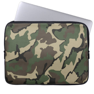 Para Notebook Laptop do neopreno de Camo Capa de 13 polegadas