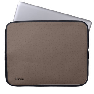 Para Notebook Na moda Brown Ostrich parece Capa Superior Persona