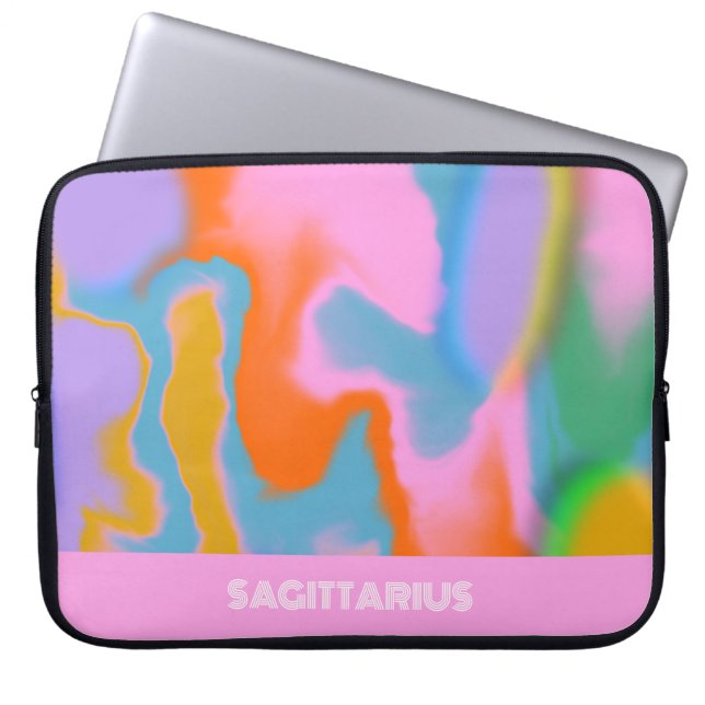 Para Notebook sinal do zodíaco personalizado capa colorida moder (Frente)