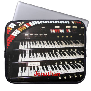 Para Notebook Teclado do órgão da antiguidade da Capa do