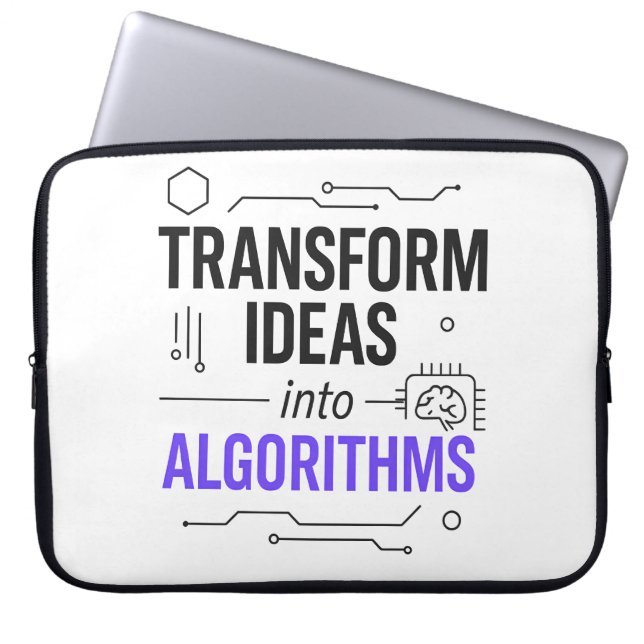 Para Notebook Transformar Capa de Algoritmos de Ideias | Desenvo (Frente)