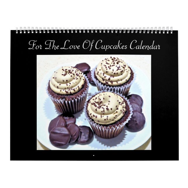 Para o amor do calendário dos cupcakes (Capa)