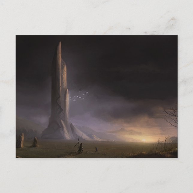 Para o cartão postal da Terra Antiga (Frente)