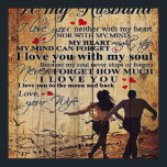 Para o meu marido | Poster amoroso<br><div class="desc">A poster é impressa na canvas, que é um dos melhores materiais para o poster. É impermeável à água, resistente à humidade e resistente à tração elevada. O poster tem cor de impressão rica e textura fina. Presentes criativos para familiares e amigos, adequados para aniversários, casamentos, Ação de Graças, Natal...</div>