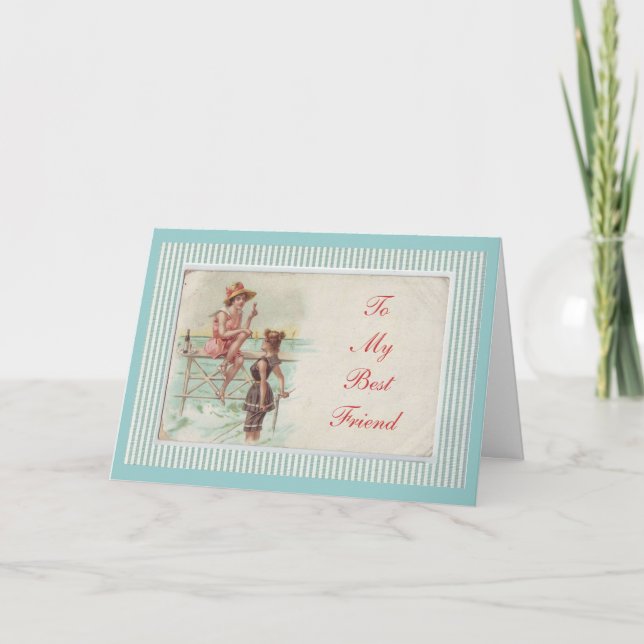 Para o meu melhor cartão de amigo (Frente)