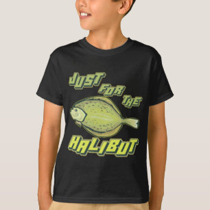 Para os t-shirt e os presentes da pesca do alabote