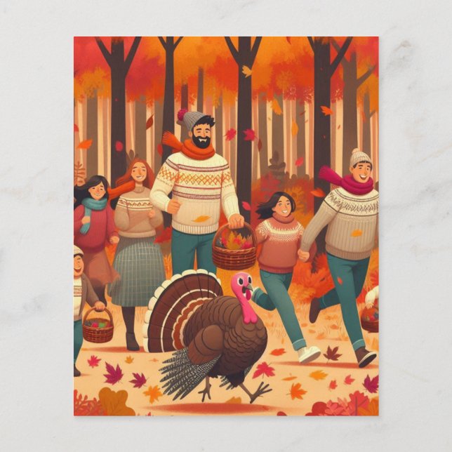 Para pegar um peru (Verso)