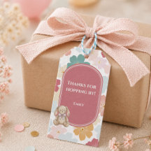 Algum Coelhinho Favor Etiqueta Coelhinho 1º Aniver