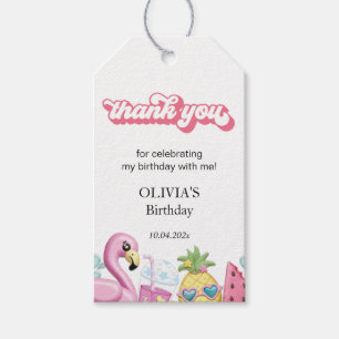 Para Presente Aniversário de Verão Obrigado Por Dar Etiqueta