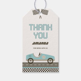 Para Presente Chá de fraldas Rápido De Carro Obrigado Etiqueta