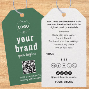 Para Presente Código Qr Logotipo Comercial Travar Etiqueta Preço