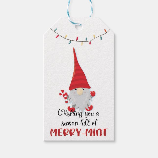 Para Presente Desejando a você uma temporada cheia de Etiqueta d (Frente)