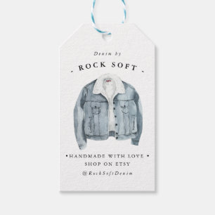Para Presente Design de Moda em Aquarela   Etiqueta de Negócios