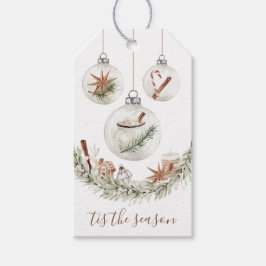 Para Presente Enfeites de Natal Rústicos Pendurados Etiqueta de