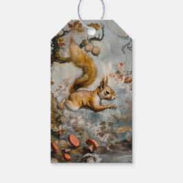 Para Presente Esquilo - Etiqueta de presentes