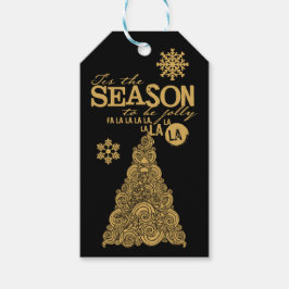 Para Presente Esta é a etiqueta de Natal da temporada