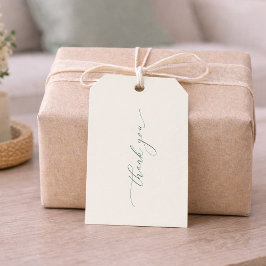 Para Presente Etiqueta de Agradecimento de Casamento Verde Salgu
