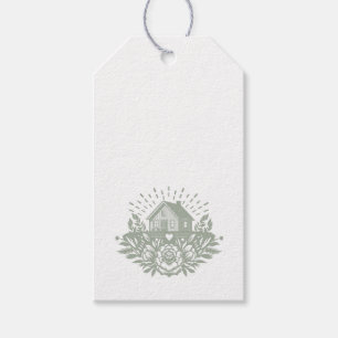 Para Presente Etiqueta de Casa Vintage