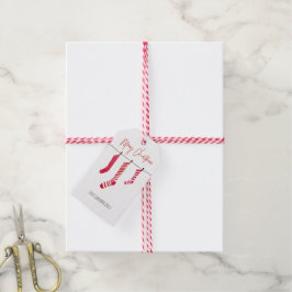 Para Presente Etiqueta de Cores d'Água da Faixa de Estoque Verme